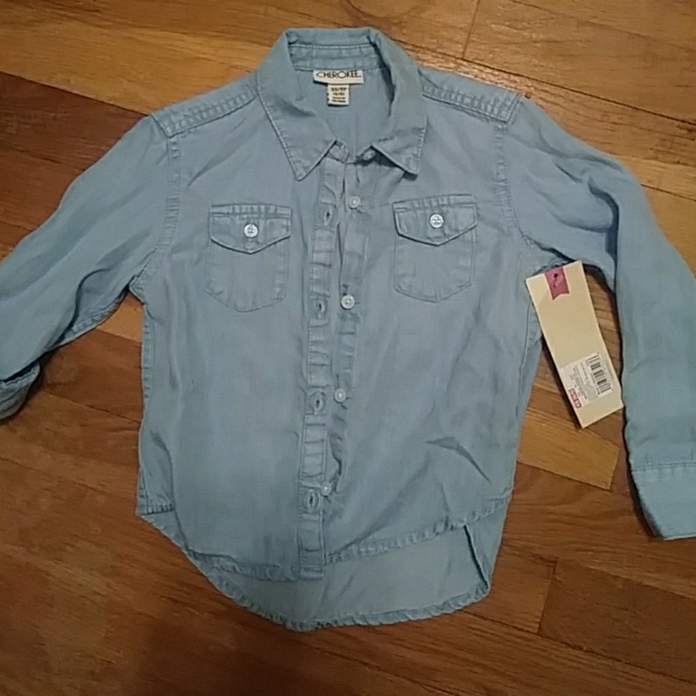 Denim top